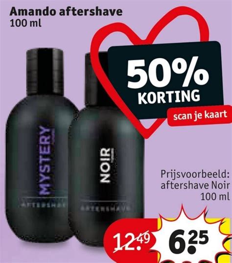 aftershave aanbieding kruidvat